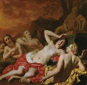 Nicolaes van Helt Stockade De Heliaden bewenen de dode Phaeton France oil painting artist